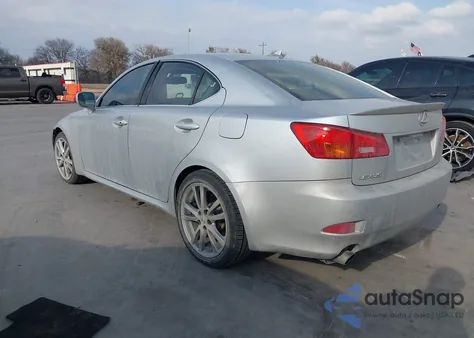 2008 Lexus Is 250 z USA, uszkodzony, nr VIN JTHBK262185076427